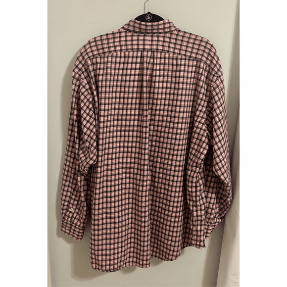 Ralph Lauren Blake 100% Cotton Pink Long Sleeve Button Down Men’s Shirt XXL - Picture 5 of 8